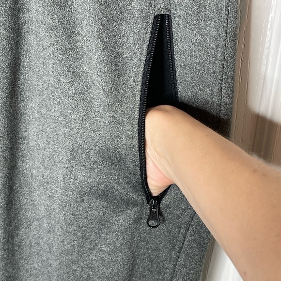 Under armor Men’s Athletic Draw String Grey Pants zipper pockets Size XXL - Picture 8 of 11